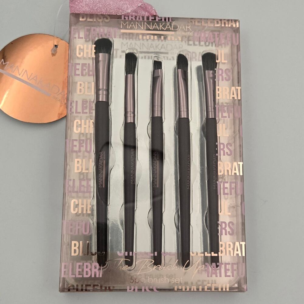 MannaKadar The Brush Up 5pc Brush Set for Eye Makeup